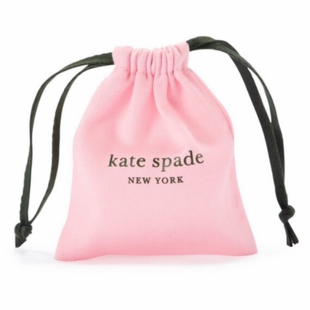 KATE SPADE • Gold Bright Ideas Hoop Huggies Earrings - Picture 4 of 6